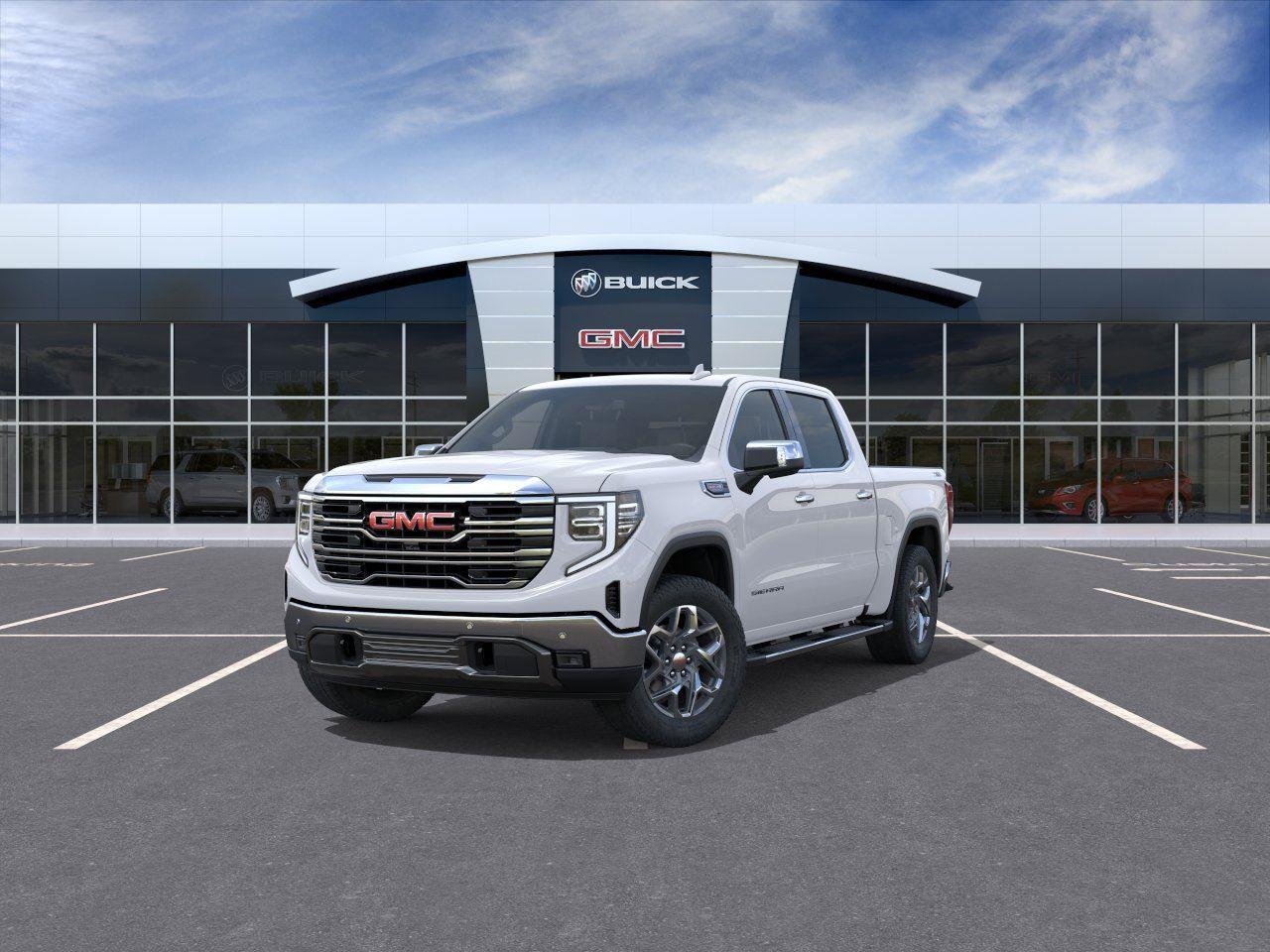 New 2026 Summit White GMC SLT image 8