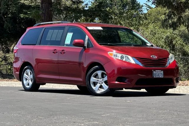 Certified Used 2017 Red Toyota LE image 2