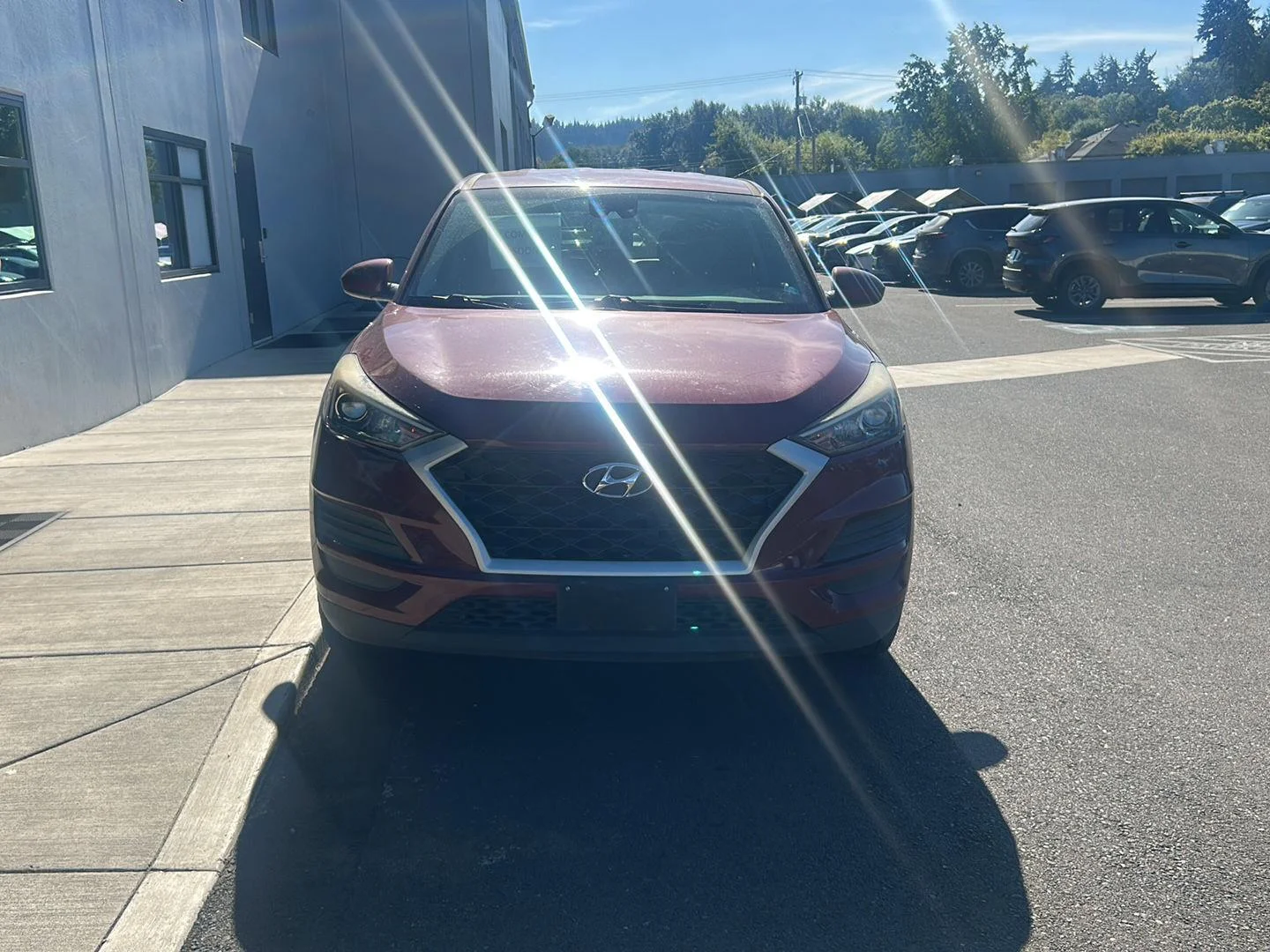 Used 2019 Gemstone Red Hyundai SE image 5