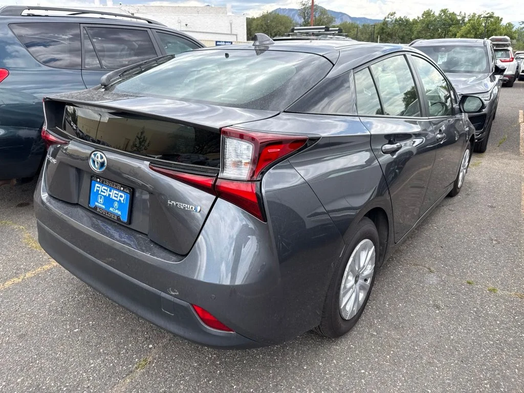 Used 2022 Magnetic Gray Metallic Toyota LE image 2
