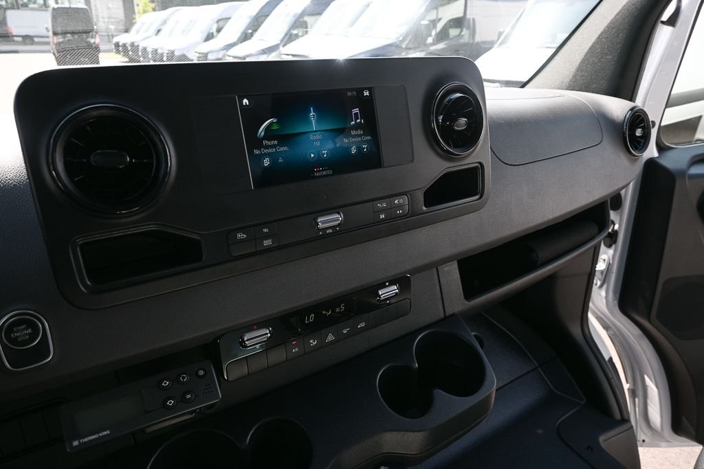 Used 2024 White Mercedes-Benz 144 WB Refrigeration Van image 12