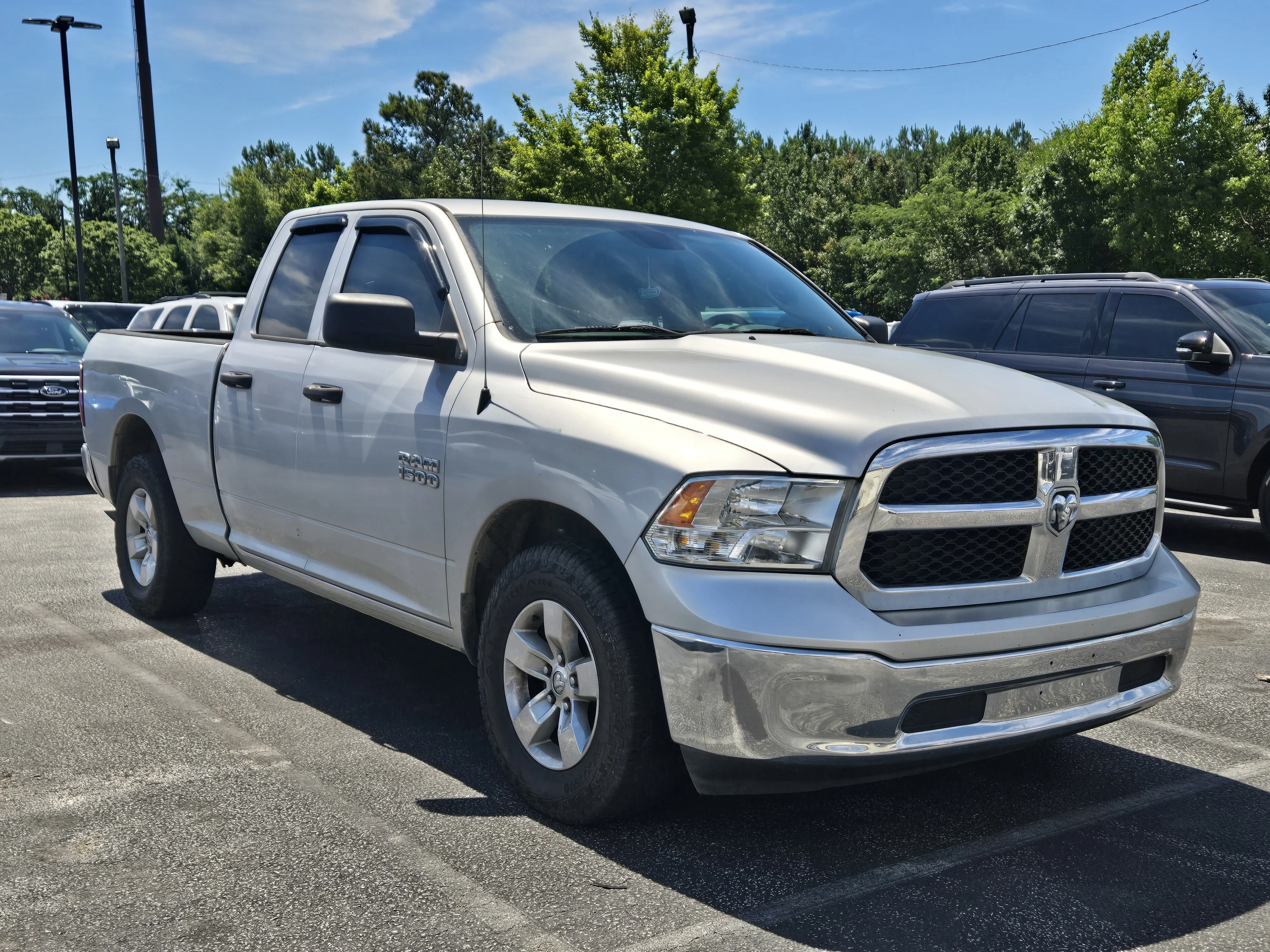 Used 2017 Bright Silver Metallic Clearcoat Ram Tradesman image 2