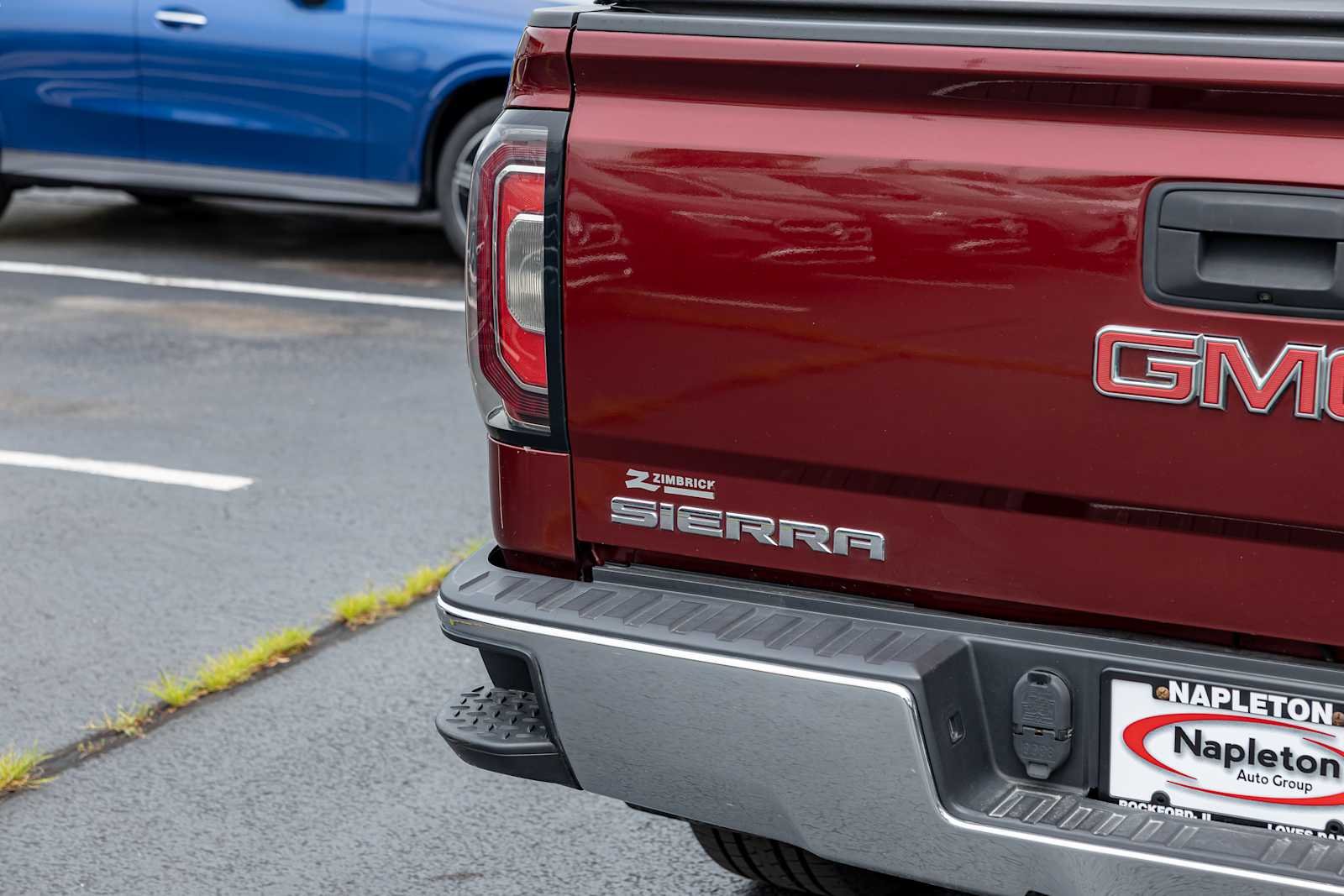 Used 2017 Crimson Red Tintcoat GMC SLT image 38