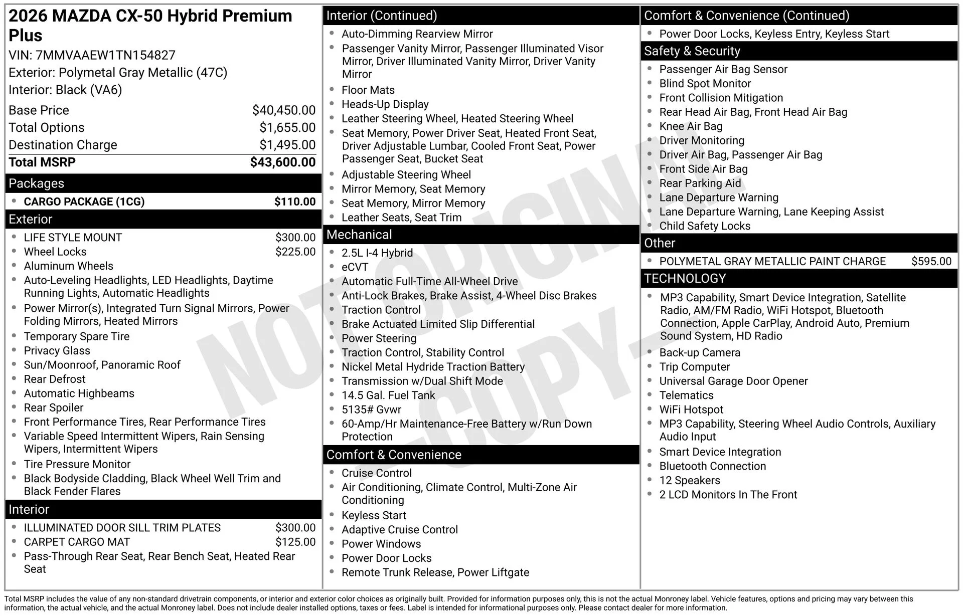 Certified Used 2026 Gray Mazda Premium Plus image 29