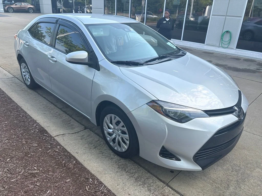 Used 2019 Silver Toyota LE image 2