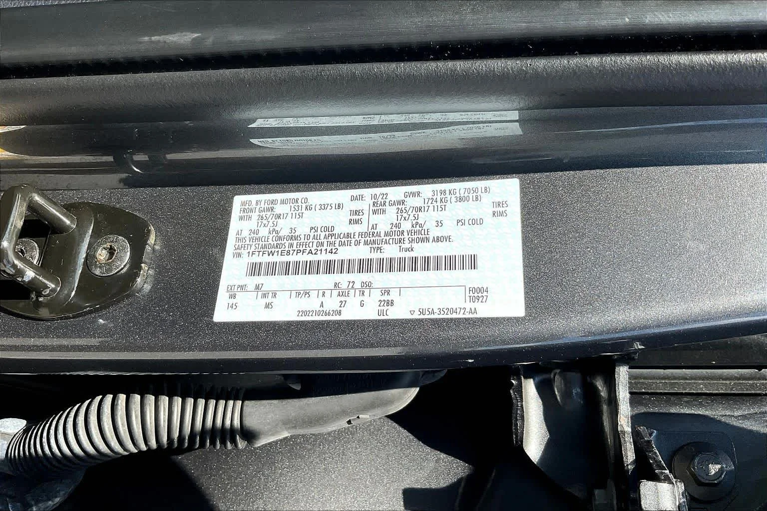Used 2023 Carbonized Gray Metallic Ford XLT image 33