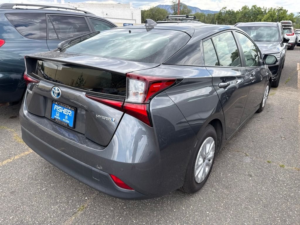 Used 2022 Magnetic Gray Metallic Toyota LE image 2