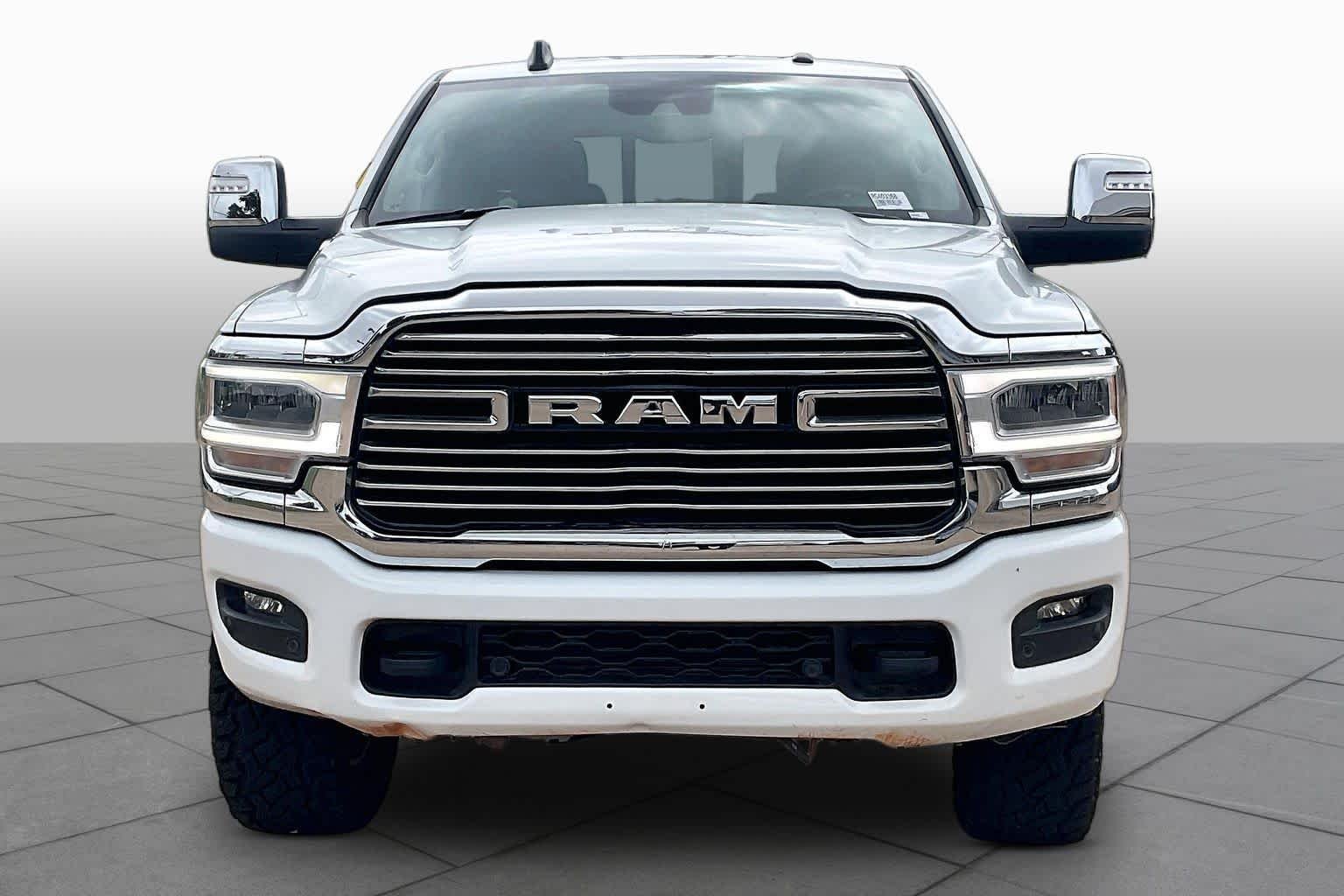 Used 2024 Bright White Clearcoat Ram Laramie image 3