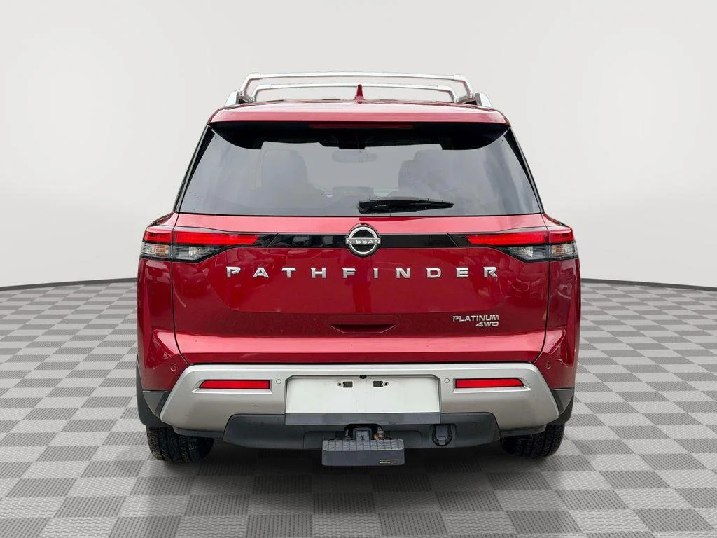 Used 2022 Scarlet Ember Tintcoat Nissan Platinum 4WD image 4