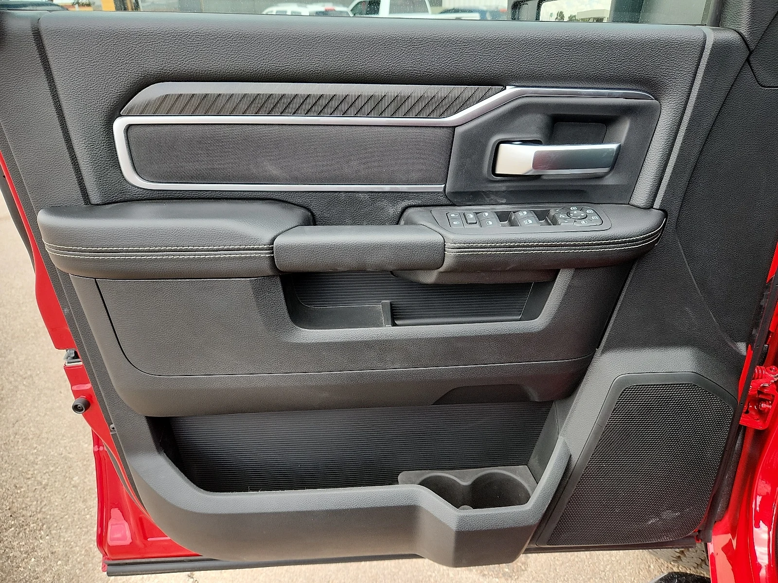 New 2026 Flame Red Clear-Coat  Paint Ram LONE STAR CREW CAB 4X4 6