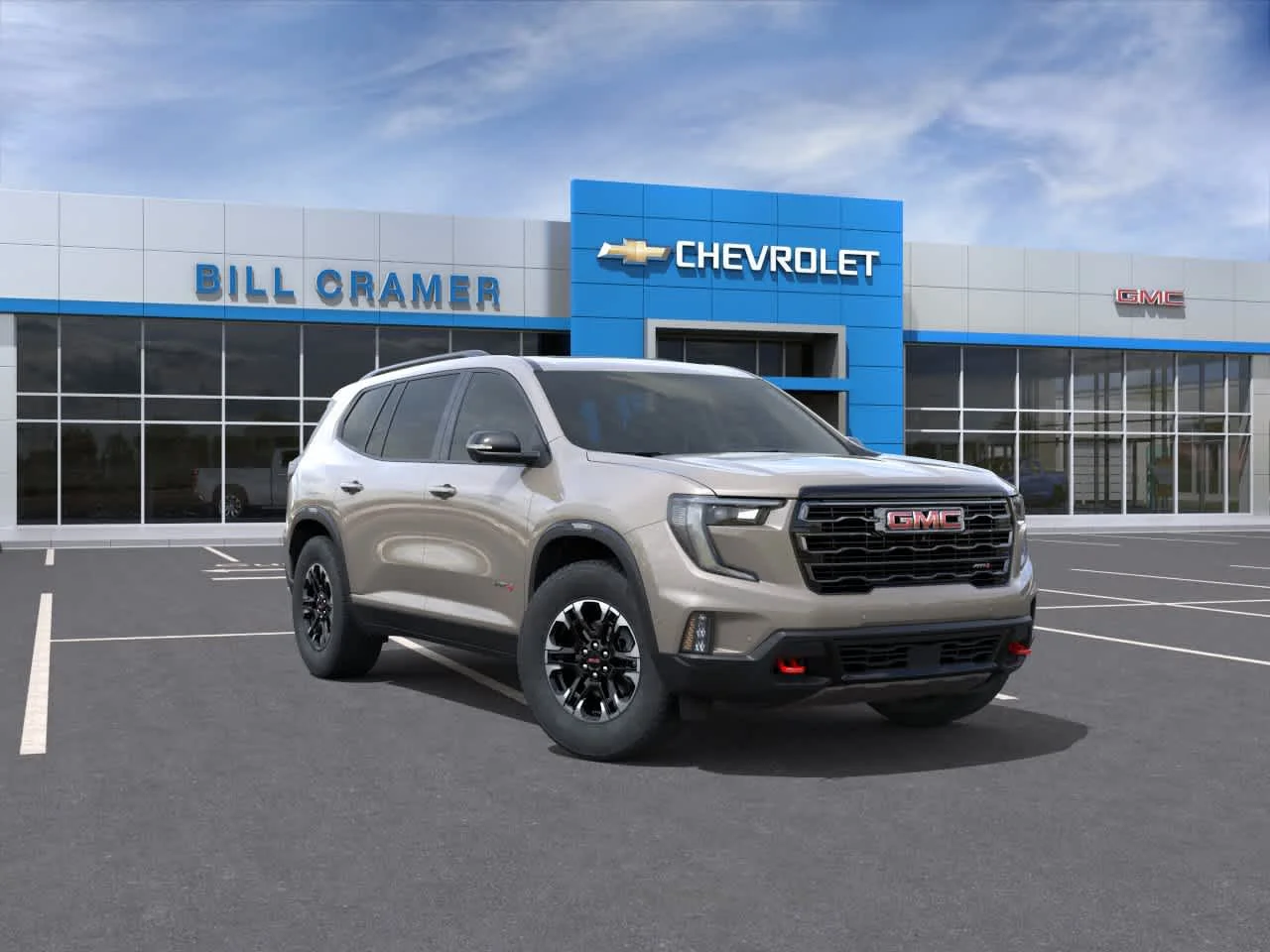 New 2027 Riverstone Metallic GMC AT4 image 1