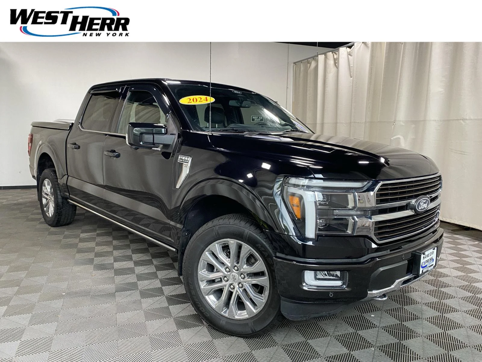 Used 2024 Black Metallic Ford King Ranch image 1
