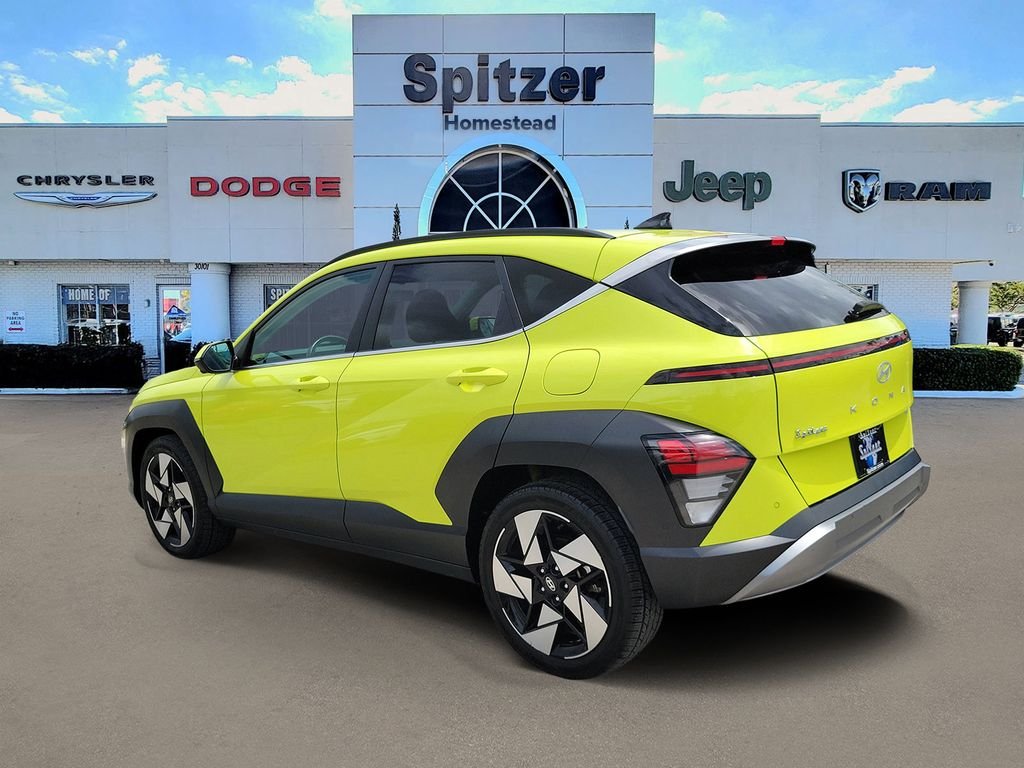 Used 2024 Yellow Hyundai Limited image 3
