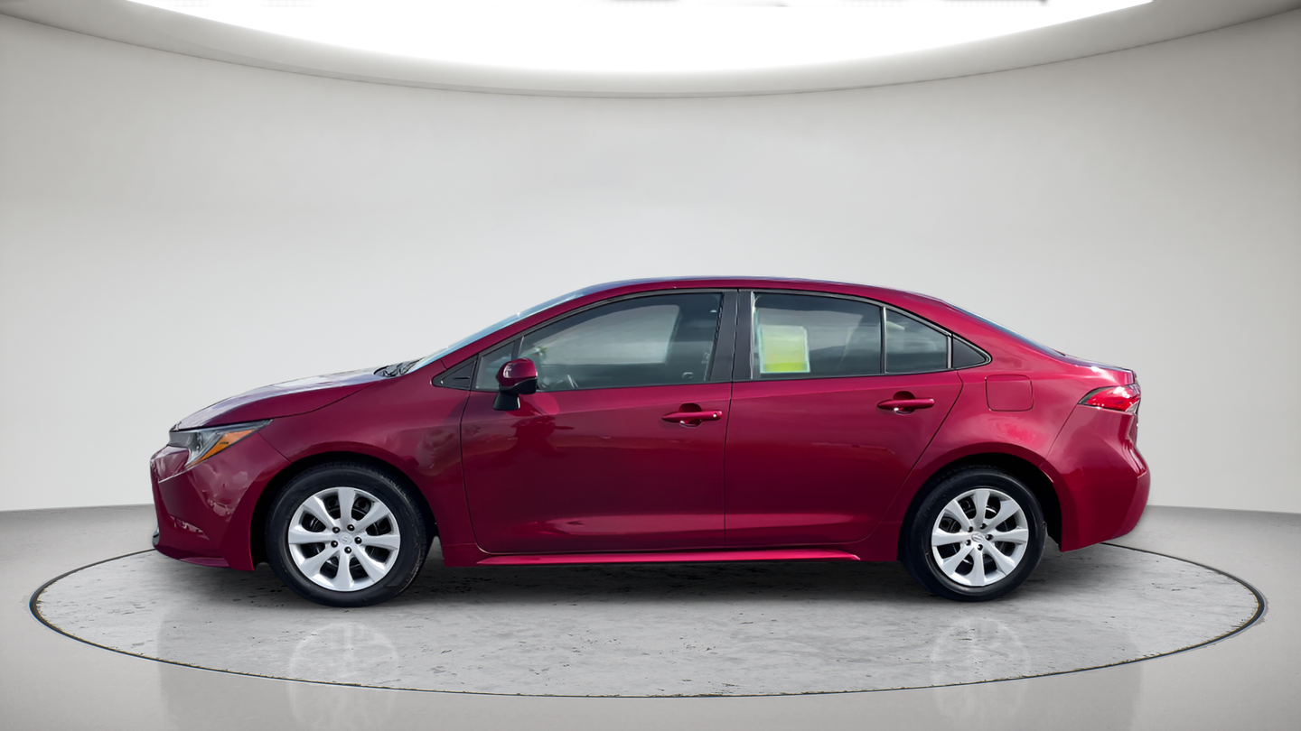 Certified Used 2025 Red Toyota LE image 9