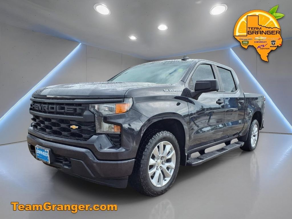 Used 2022 Dark Ash Metallic Chevrolet Custom image 3