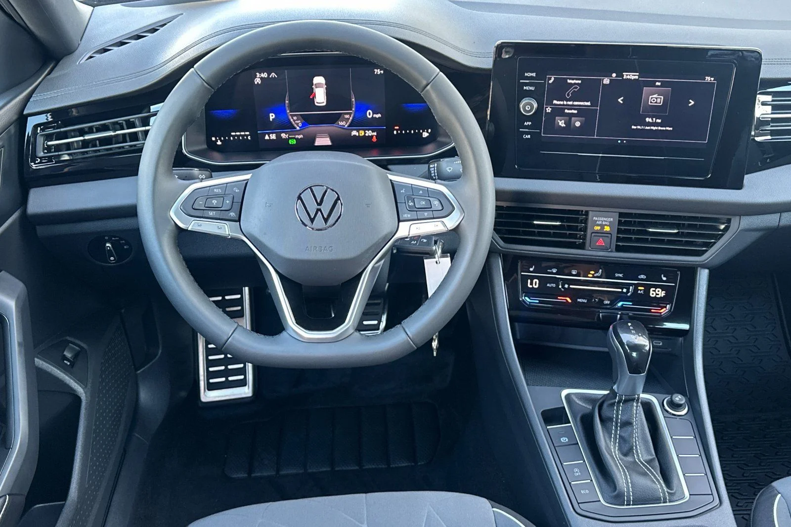 New 2026 Black Volkswagen 1.5T Sport image 12