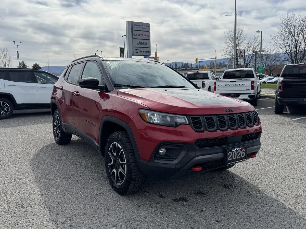 New 2026 Red Jeep Trailhawk image 3
