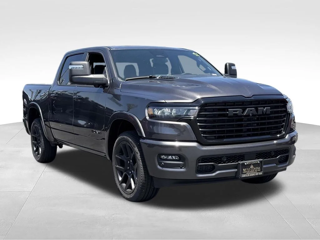 New 2025 Granite Crystal Metallic Clear-Coat Exterior Paint RAM Laramie image 4