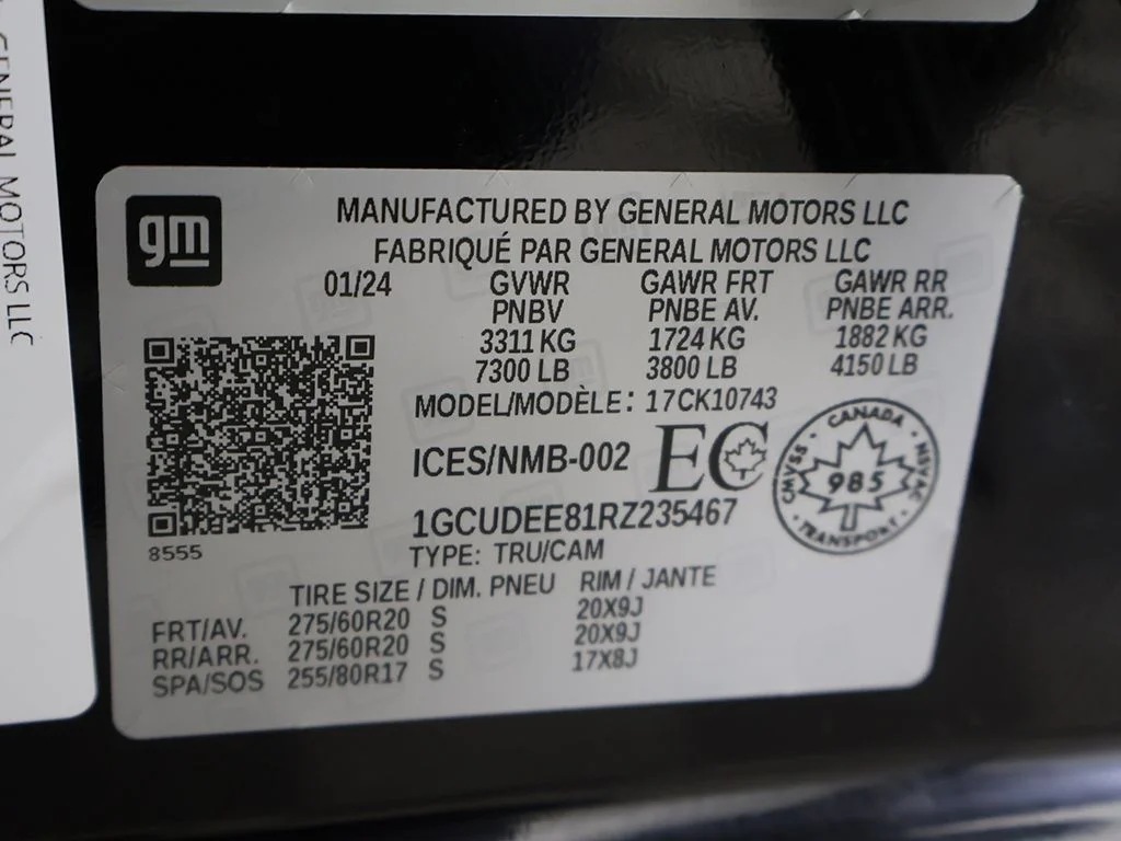 Used 2024 Black Chevrolet RST image 50