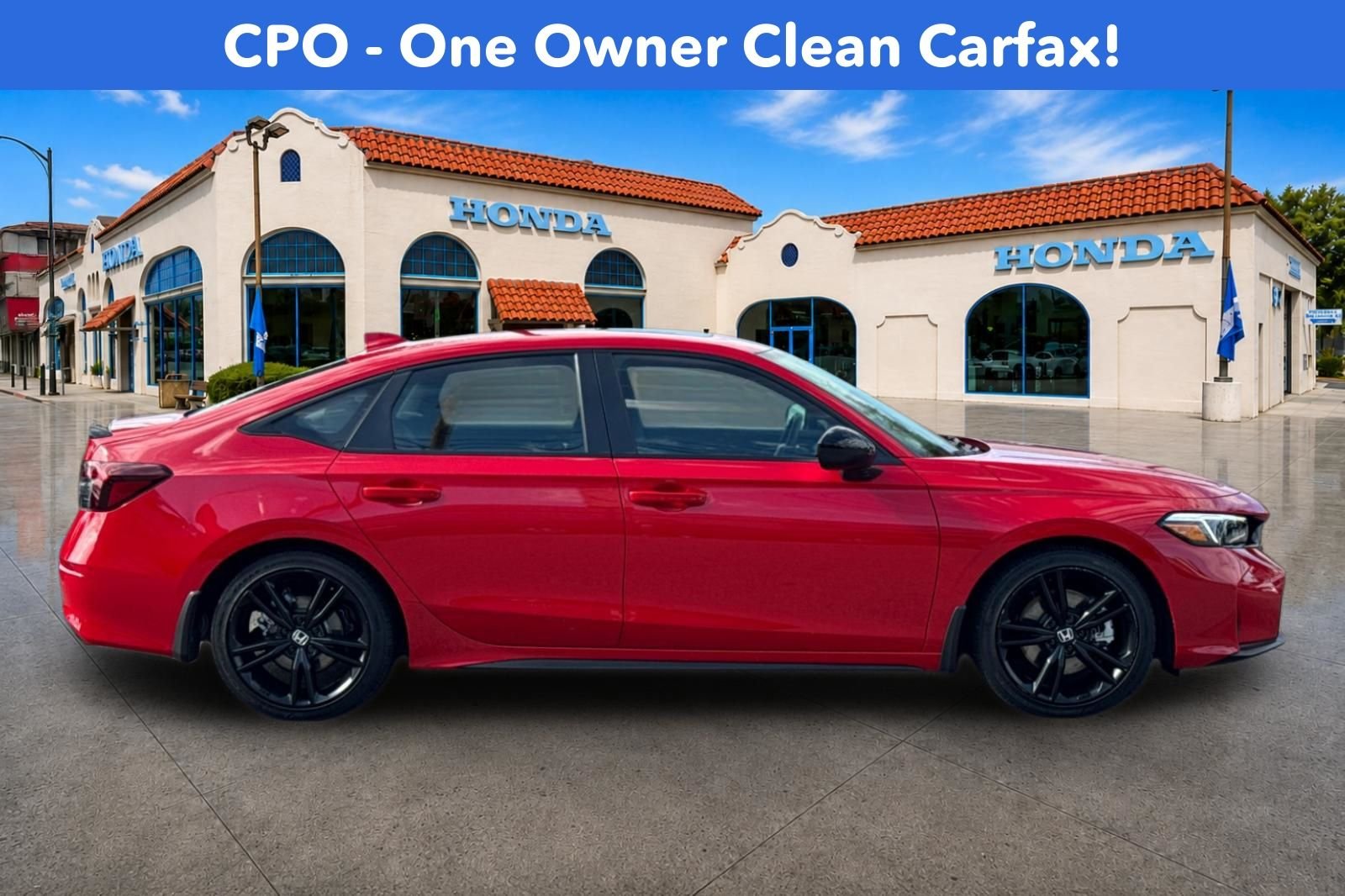 Certified Used 2025 Rallye Red Honda  image 3