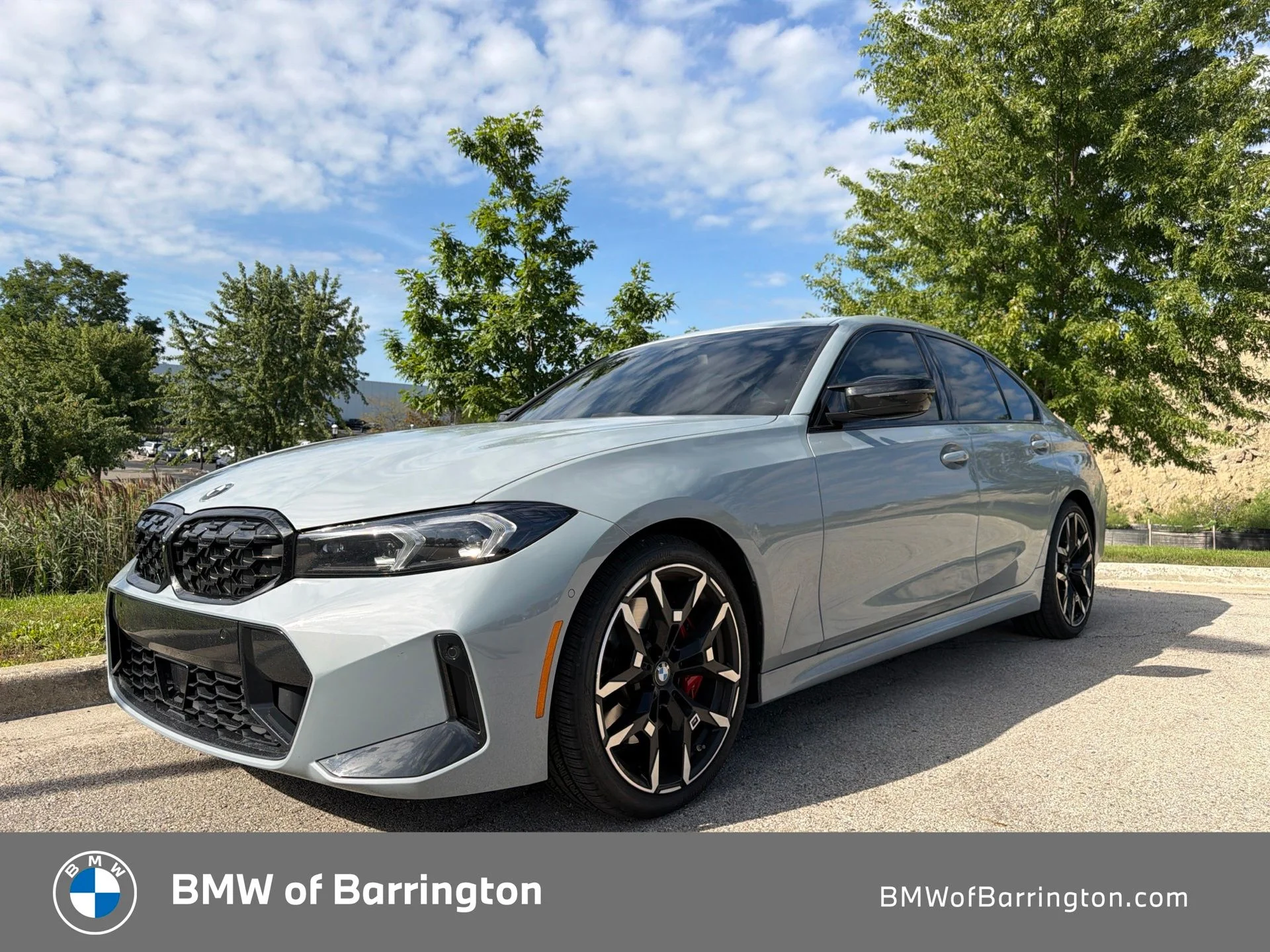 Used 2025 Gray BMW M340i xDrive image 2