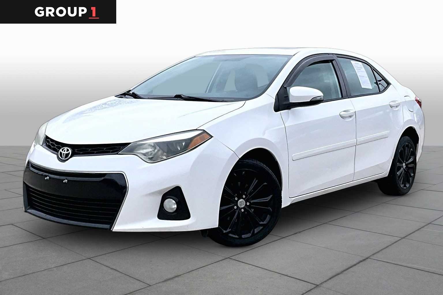 2016 Toyota Corolla S Plus