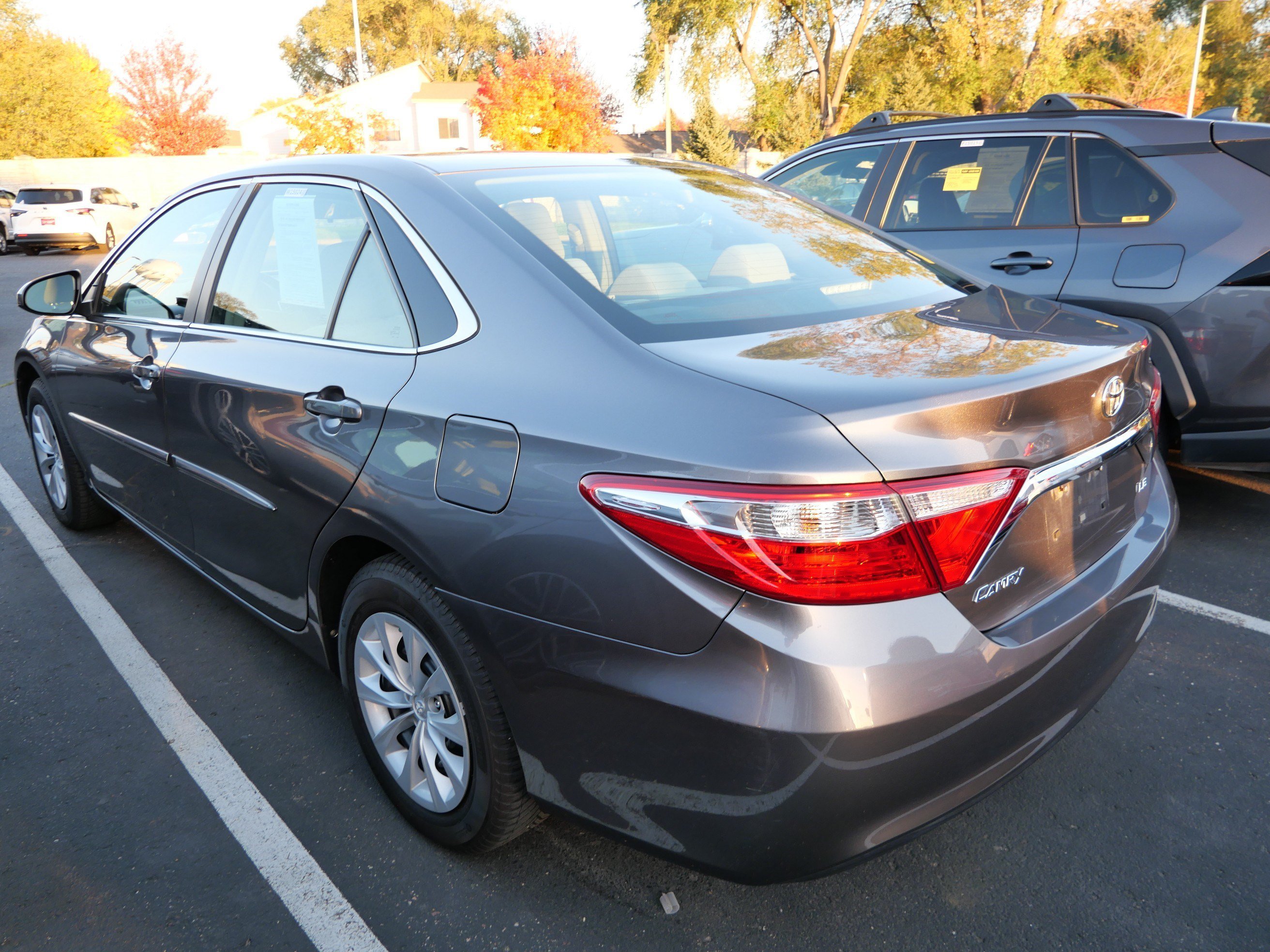 Used 2015 Predawn Gray Mica Toyota LE image 7