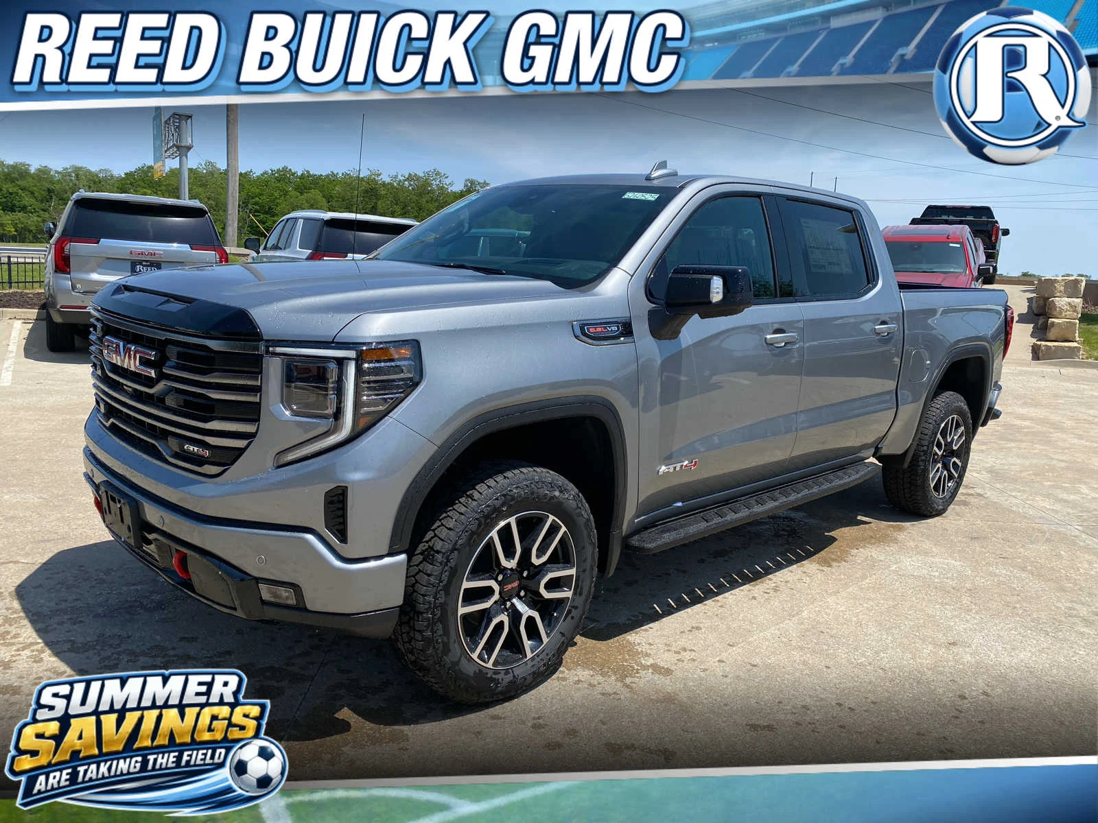 New 2026 Sterling Metallic GMC AT4 image 1