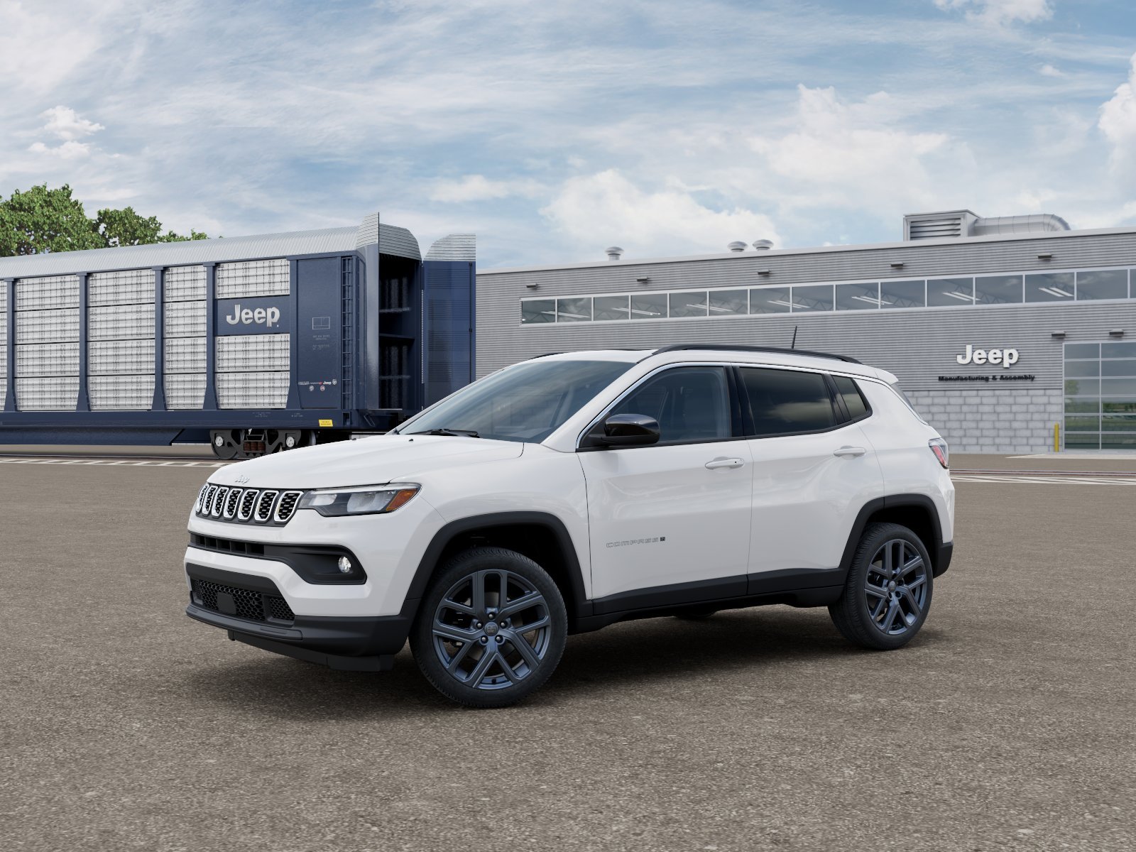 New 2026 Bright White Clearcoat Jeep 85th Anniversary image 1