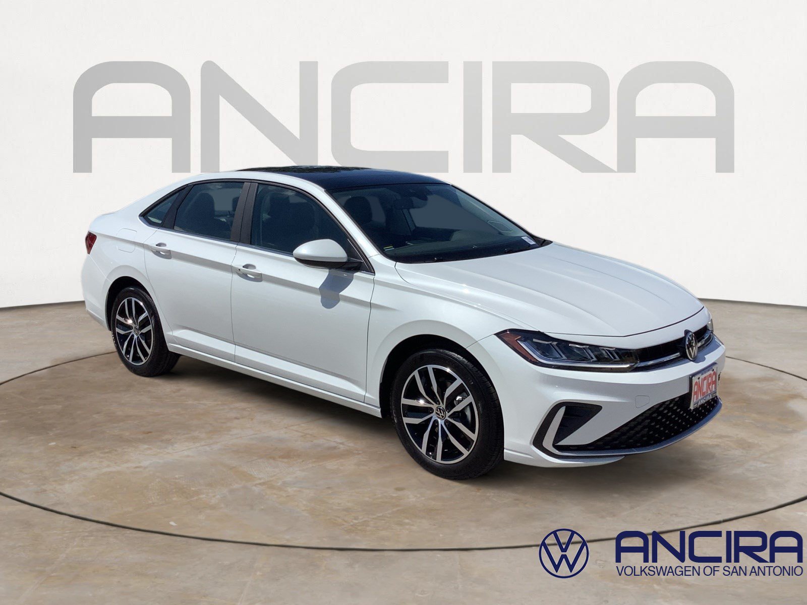 New 2027 OPAL WHITE Volkswagen SE image 1