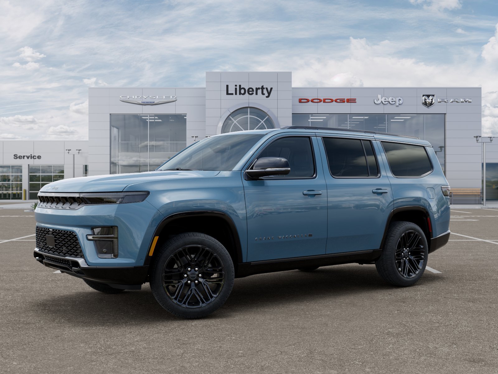 New 2026 Steel Blue Exterior Paint Jeep Limited Reserve image 37
