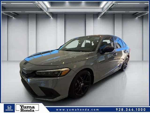 Certified Used 2024 Sonic Gray Pearl Honda 2.0L 4D SPORT image 1