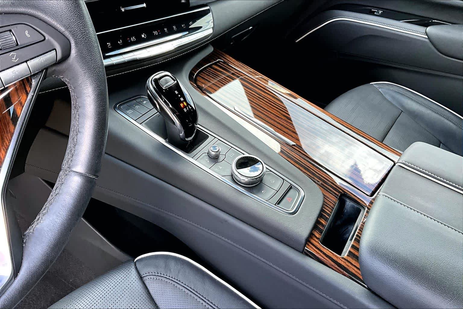 Used 2024 Argent Silver Metallic Cadillac RWD Premium Luxury image 16
