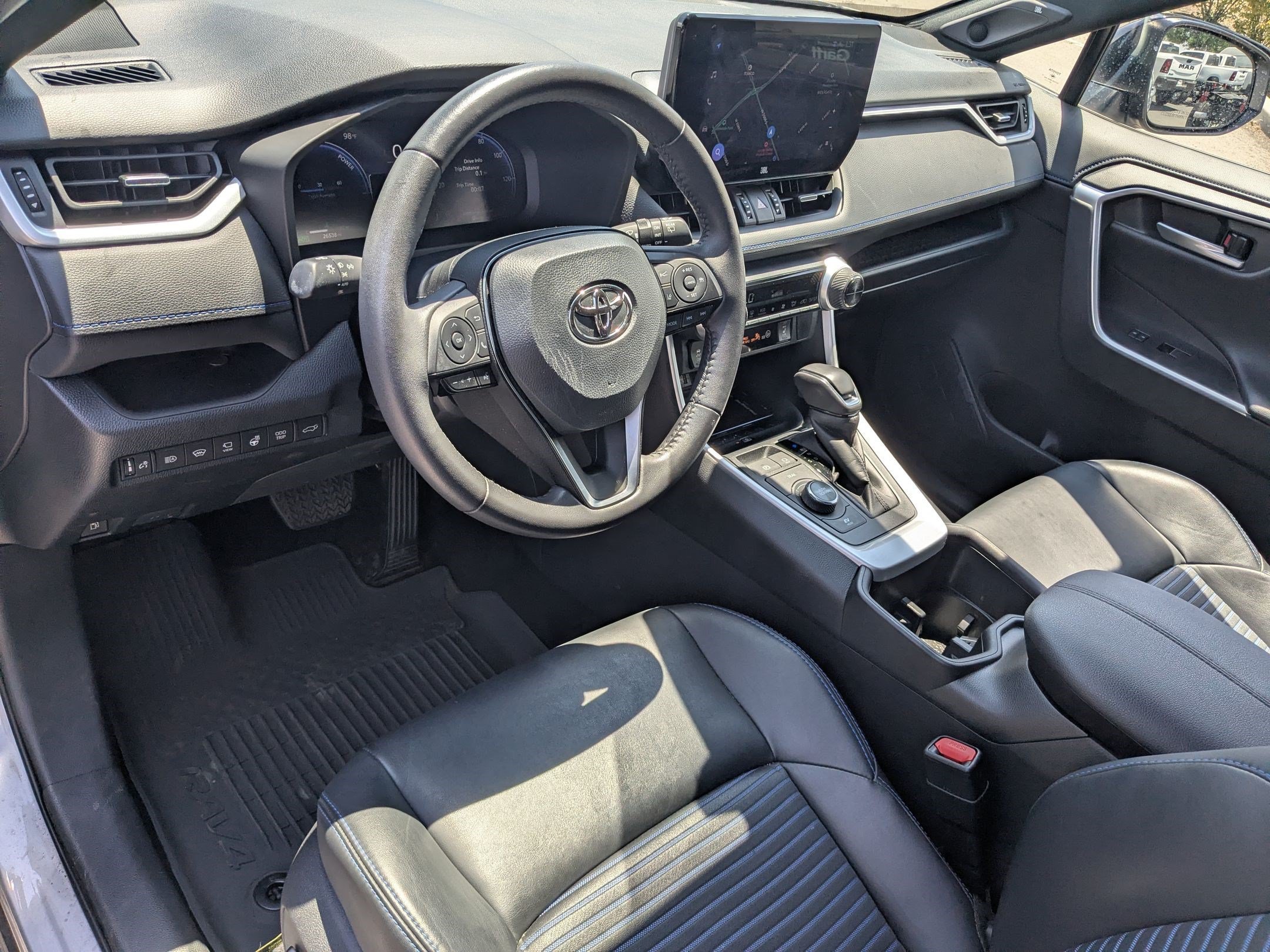 Used 2024 Midnight Black Metallic Toyota Hybrid XSE image 16