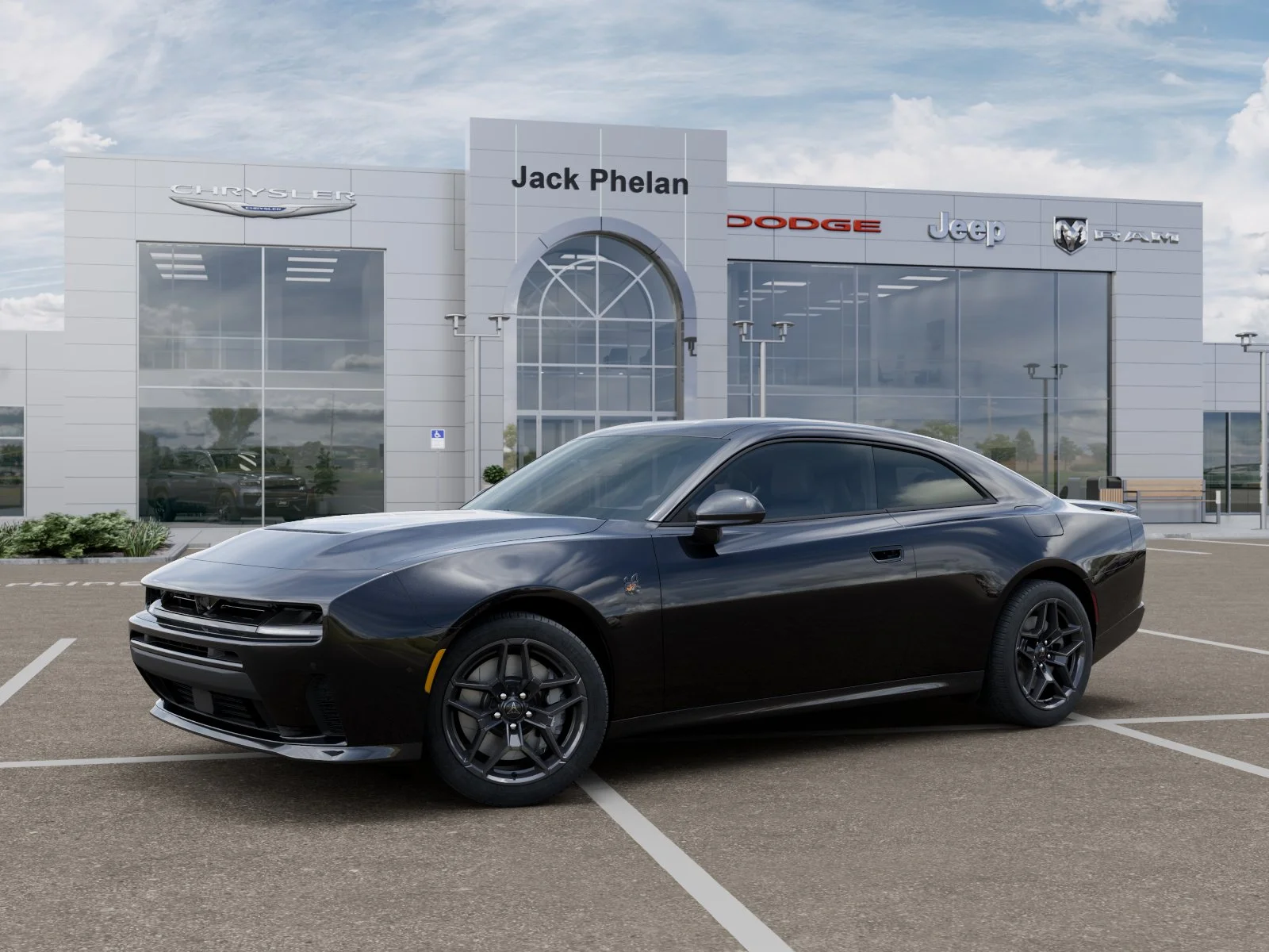 New 2026 Diamond Black Crystal Pearlcoat Dodge Scat Pack image 27