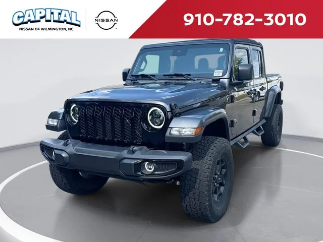 Used 2021 Gray Jeep Willys image 1