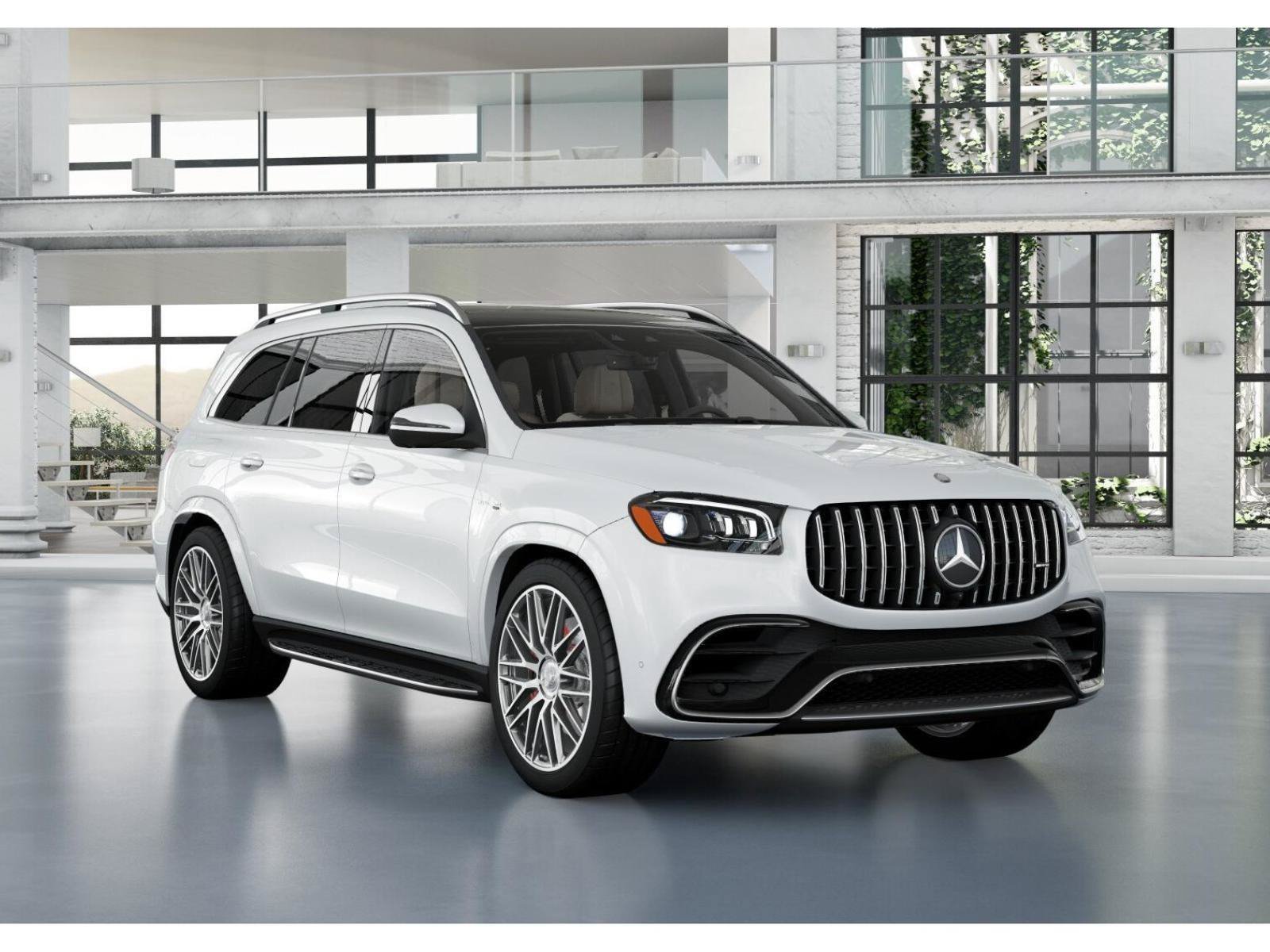 New 2026 MANUFAKTUR Moonlight White Metallic Mercedes-Benz AMG® GLS 63 image 11