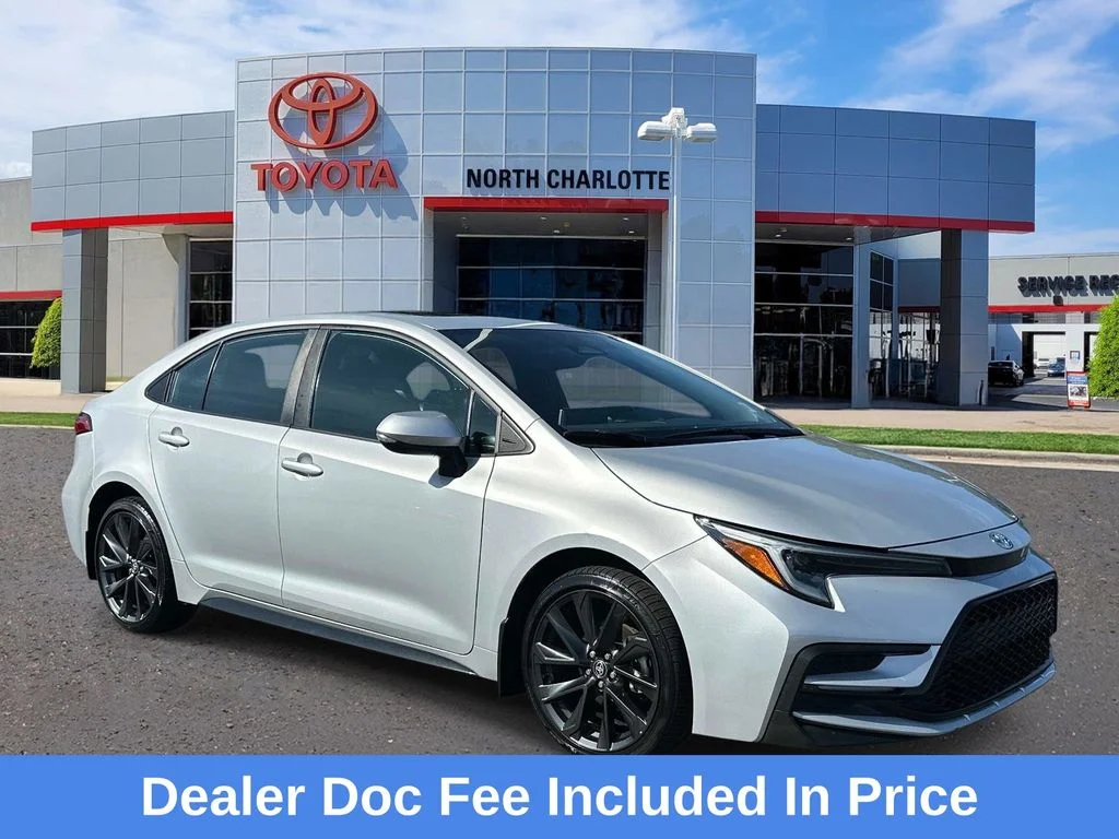 Certified Used 2024 Silver Toyota XSE image 1