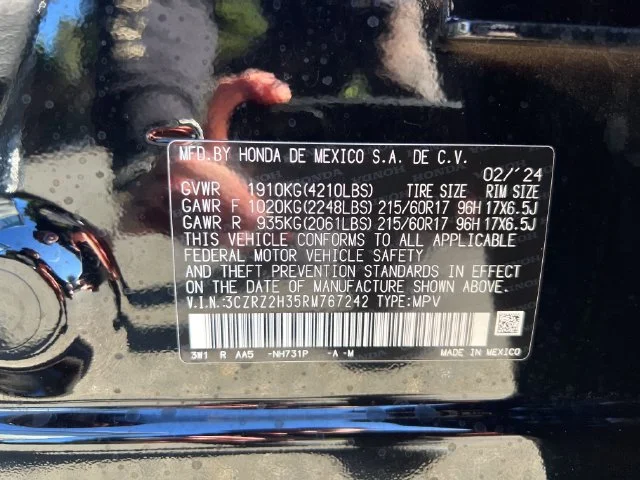 2024 Honda HR-V LX - Photo 16