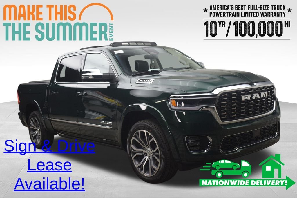 New 2026 Serrano-Green Metallic Exterior Paint RAM Tungsten image 1