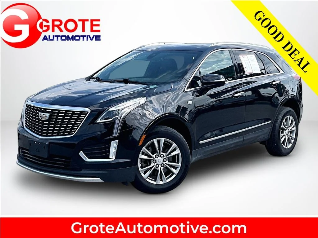 Used 2021 Black Cadillac Premium Luxury image 1