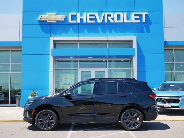Used 2024 Chevrolet Equinox RS with VIN 3GNAXWEG7RL145729 for sale in Roseville, Minnesota