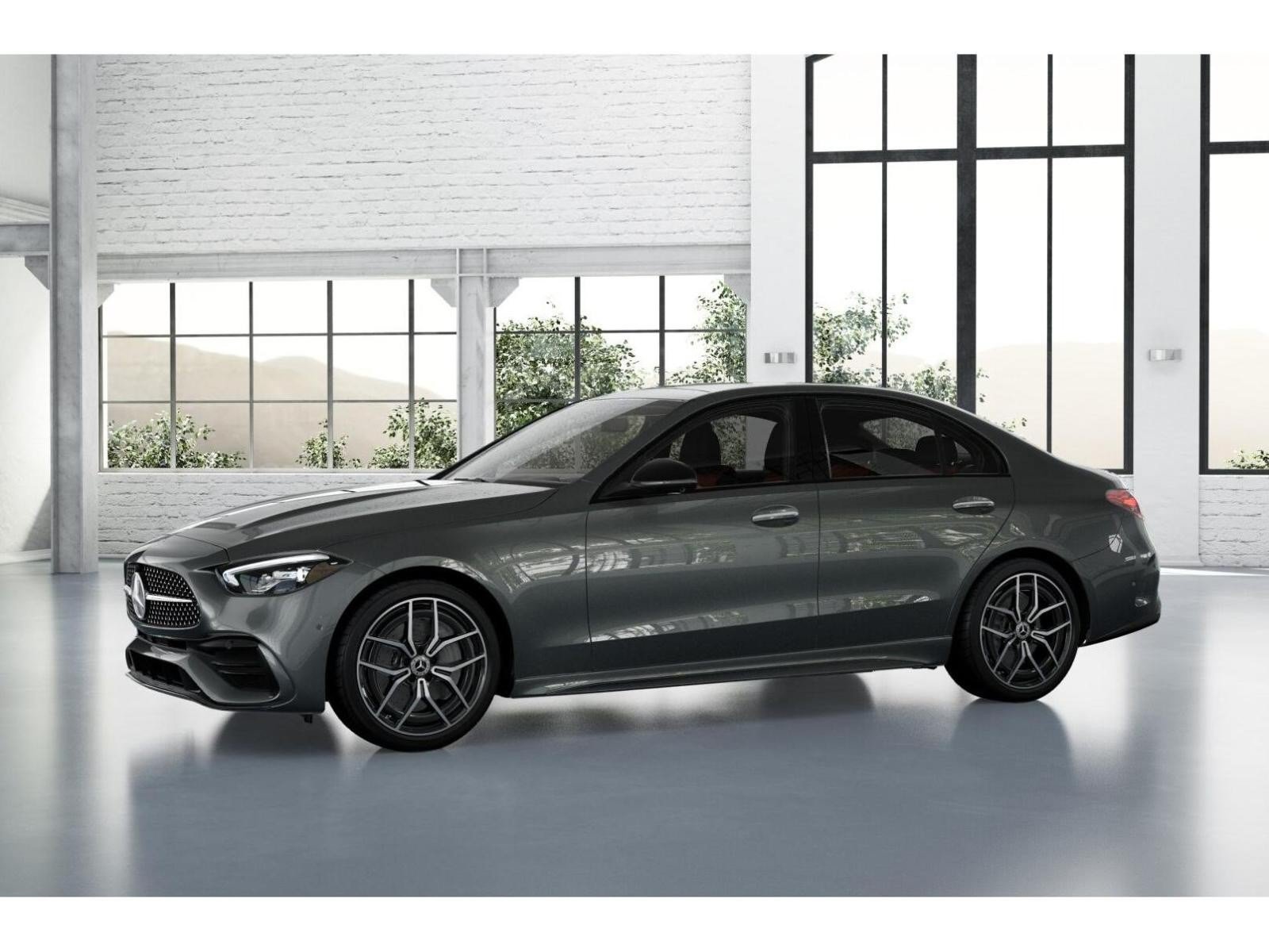 New 2026 Selenite Grey Metallic Mercedes-Benz C 300 4D Sedan image 38