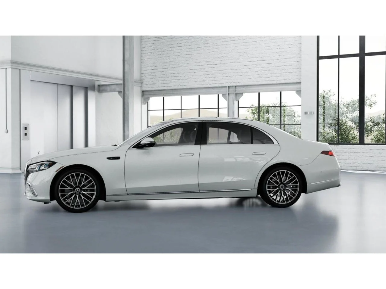 New 2027 MANUFAKTUR Moonlight White Metallic Mercedes-Benz S 500 image 35