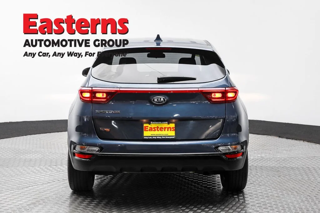 Used 2020 Blue Kia LX image 6