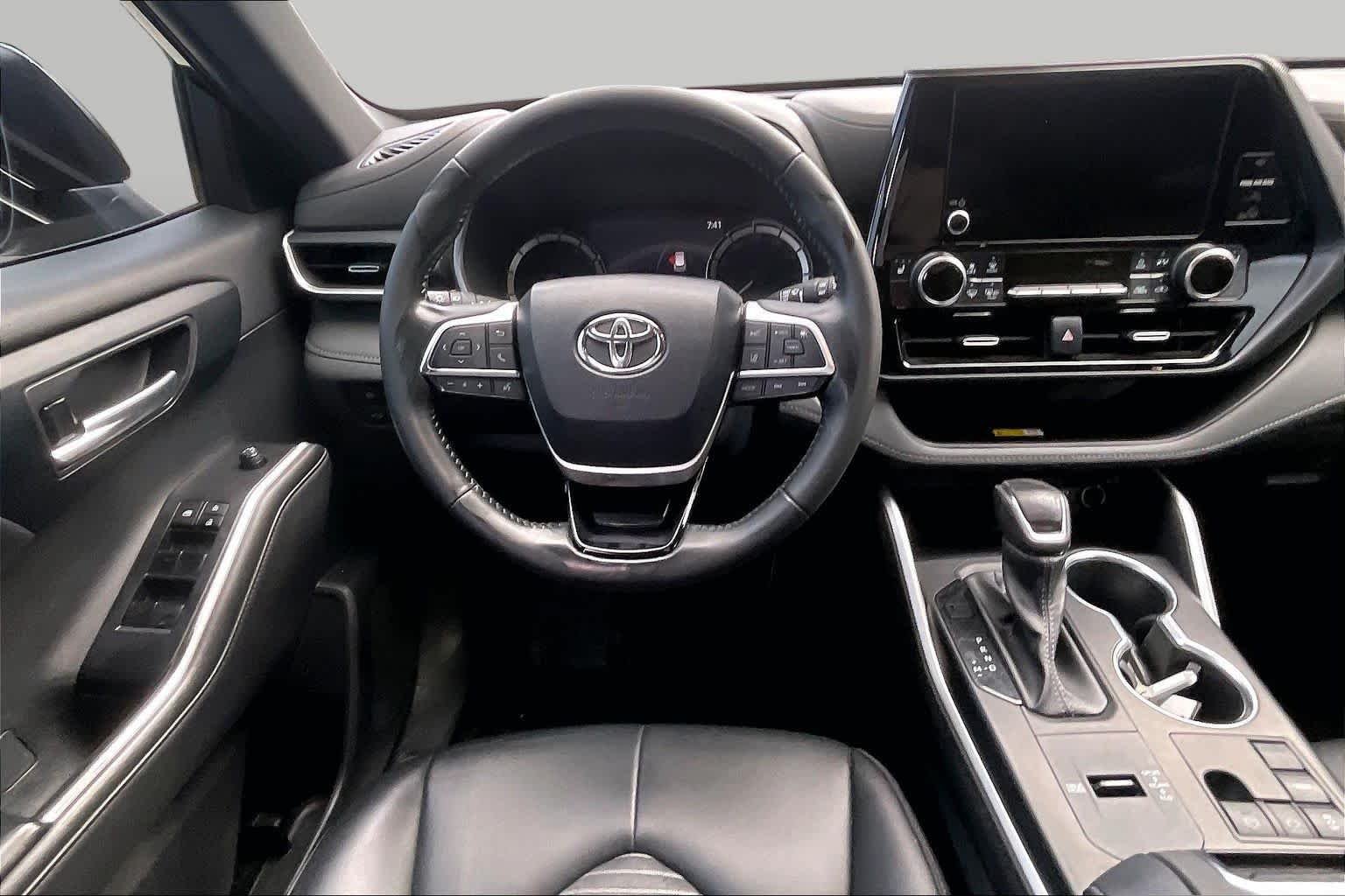 Used 2023 Midnight Black Metallic Toyota XSE image 6