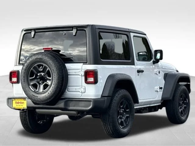 New 2026 Bright White Clear-Coat Exterior Paint Jeep Sport image 6