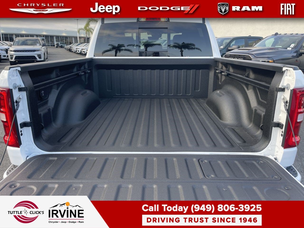 New 2026 Bright White Clear-Coat Exterior Paint RAM Laramie image 23