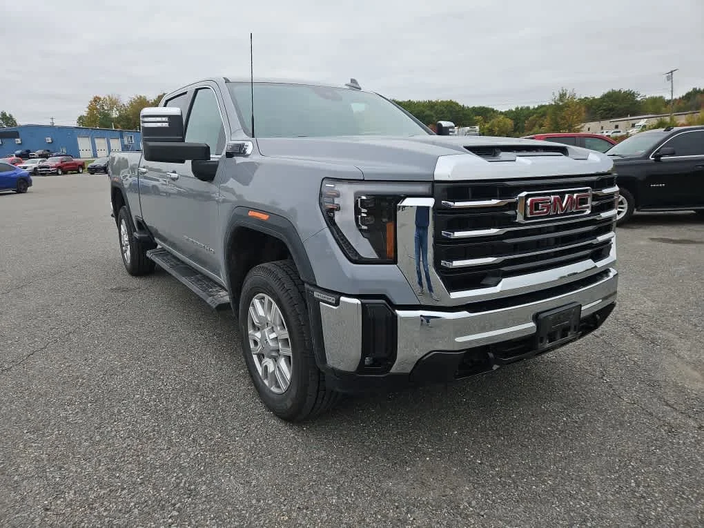 Used 2024 Thunderstorm Gray GMC SLT image 3