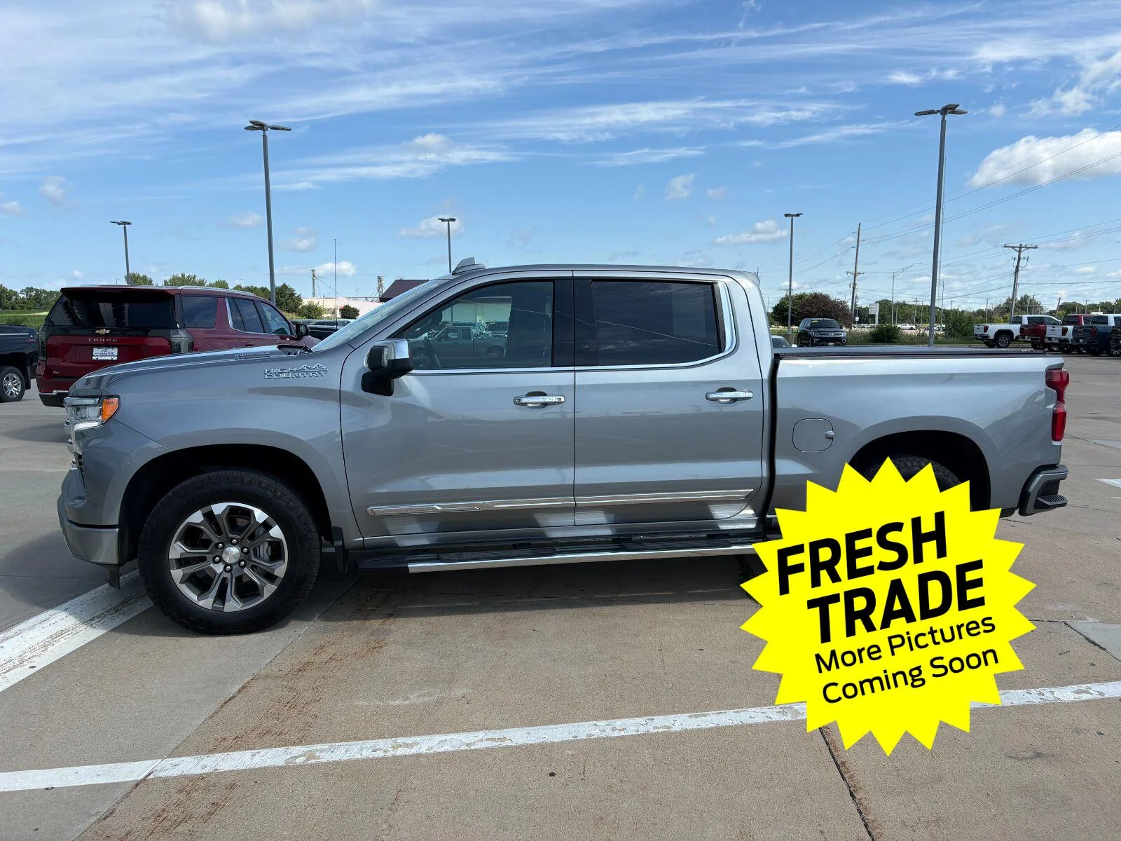 Used 2024 Sterling Gray Metallic Chevrolet High Country image 8